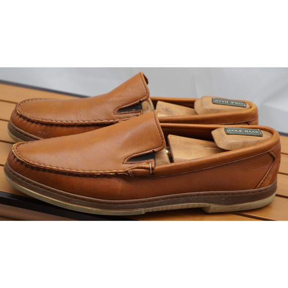 Allen Edmonds Chestnut Brown Westport Leather Dress Shoes Mens 11 D - Picture 1 of 11